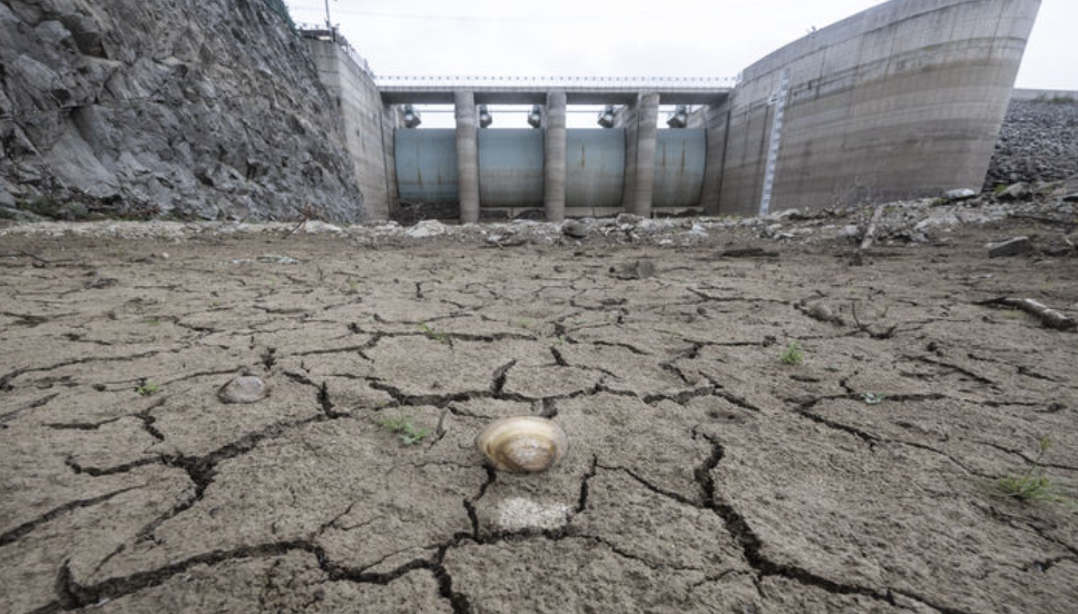 말라가는 강릉 오봉저수지