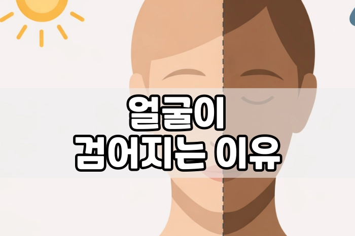 얼굴이 검어지는 이유