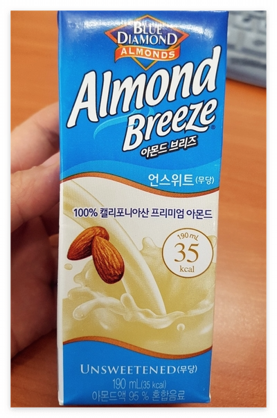 아몬드-브리즈-효능-칼로리