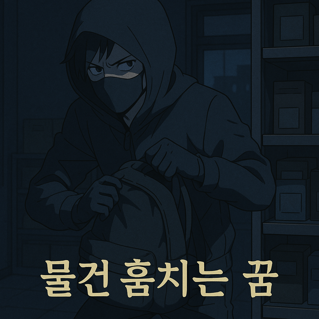물건 훔치는 꿈 해몽