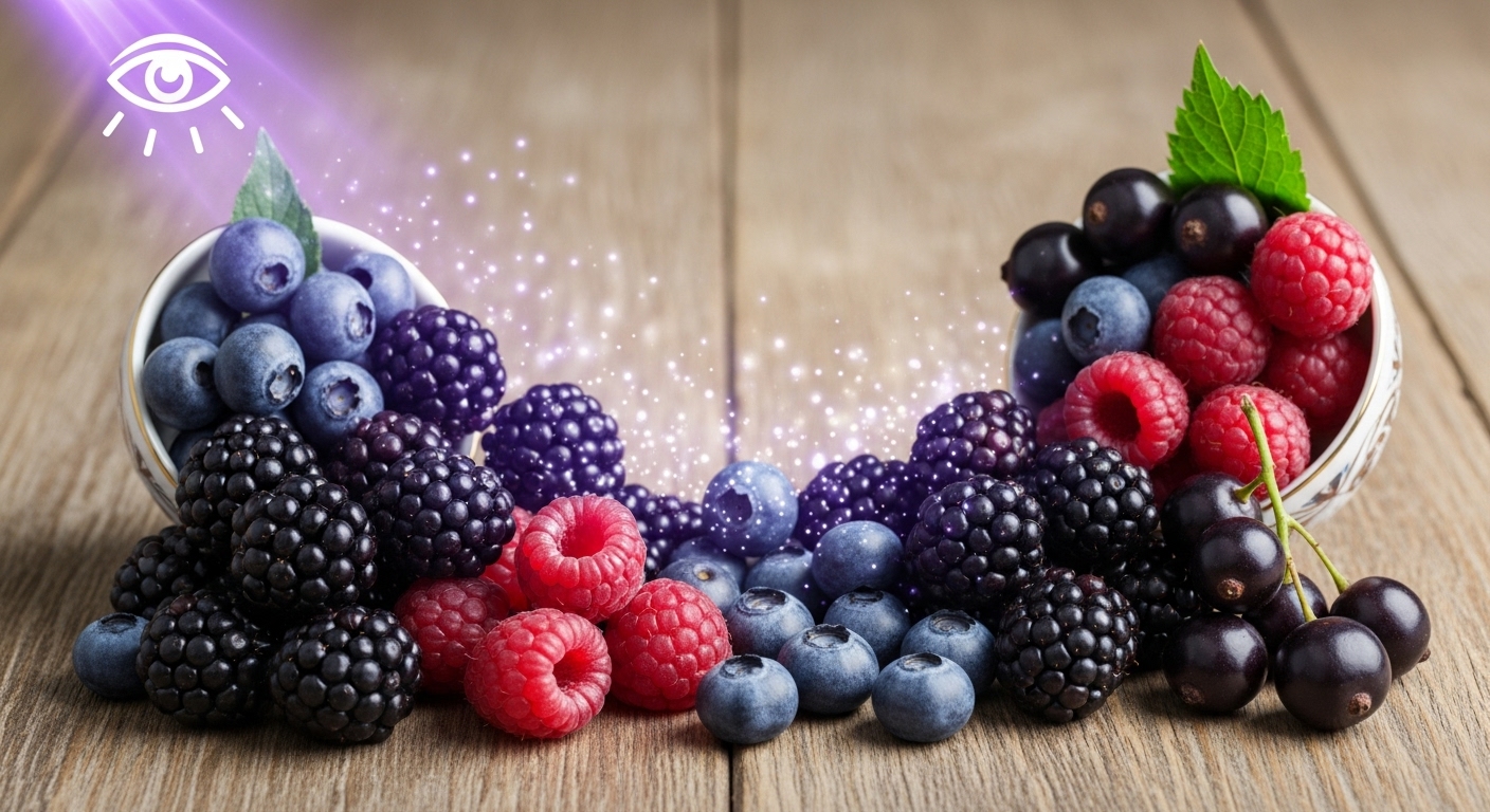 안토시아닌 많은 음식