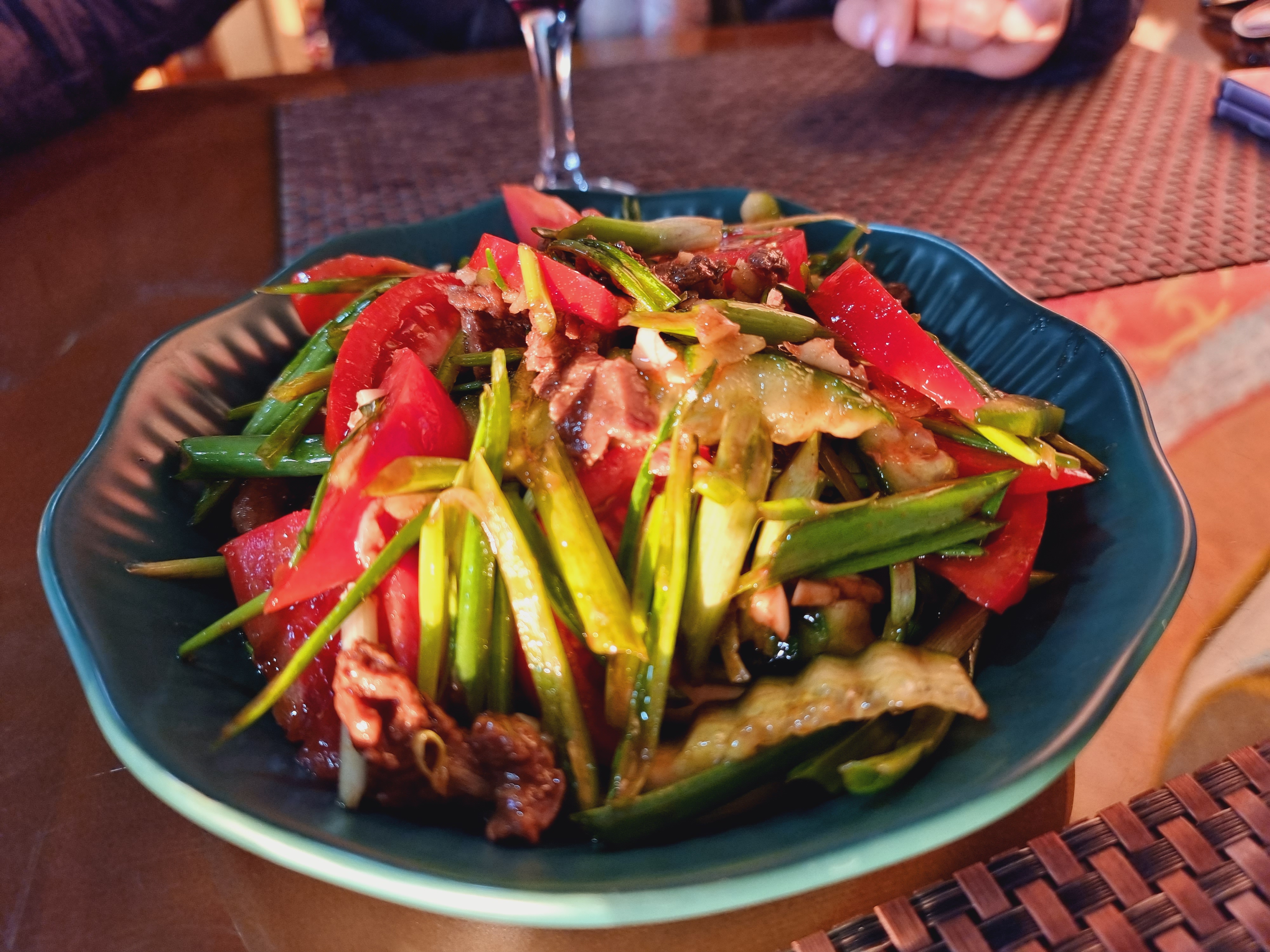 테라스에서 보는 전망