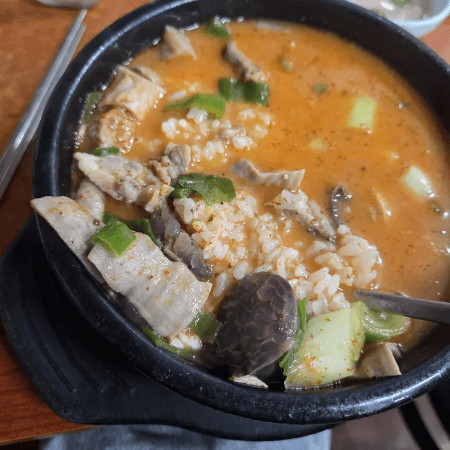 이조순대국 섞어 순대국