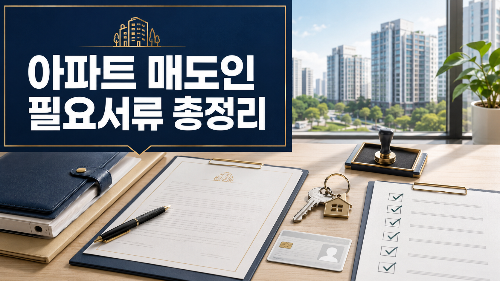 아파트 매도인 필요서류