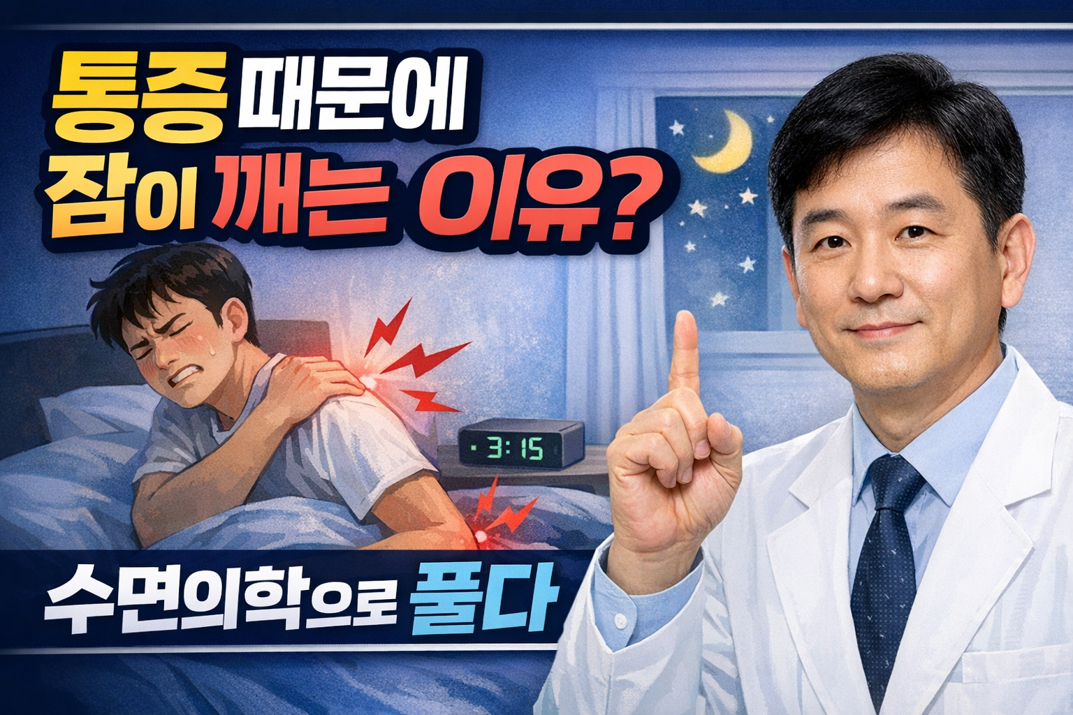 통증 때문에 잠이 깨는 이유