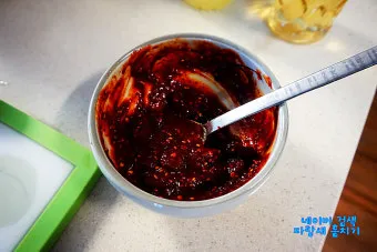 비빔국수 양념장 황금레시피와 맛내기 방법 소개_11