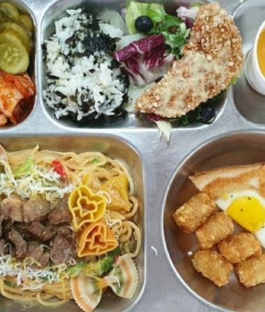 김민지 영양사 급식메뉴