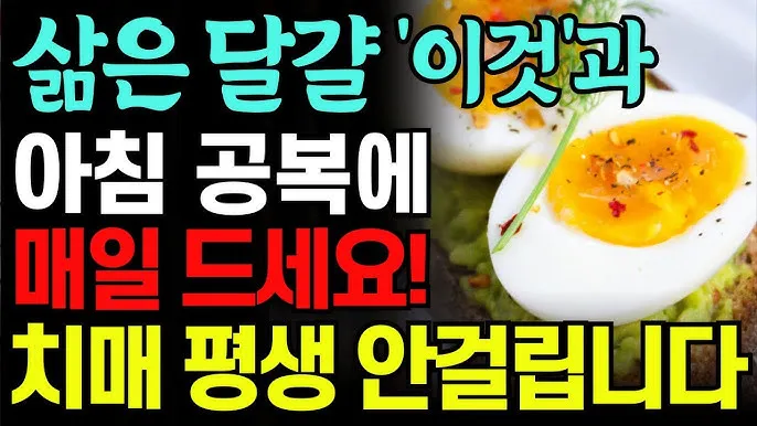 삶은달걀과 같이 먹으면 좋은 음식 10선_1