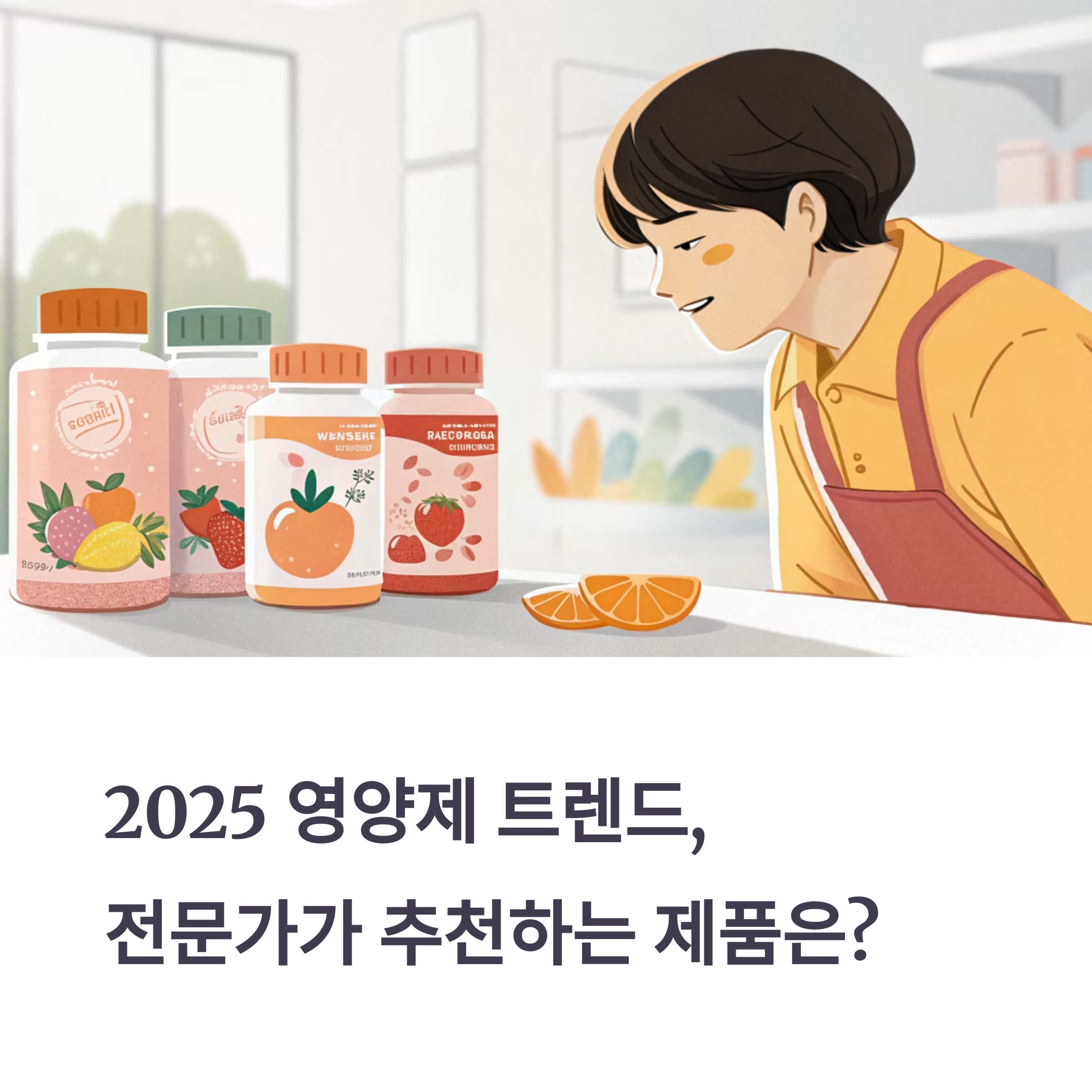 2025 전문가 추천 영양제 TOP 순위
