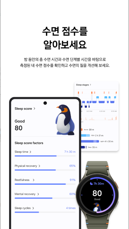 무료 만보기 앱, Samsung Health, 삼성 헬스