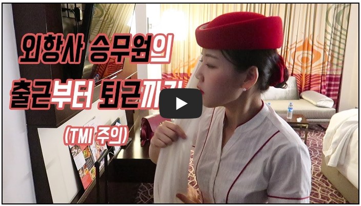 승무원 유튜버 추천 TOP 10 7