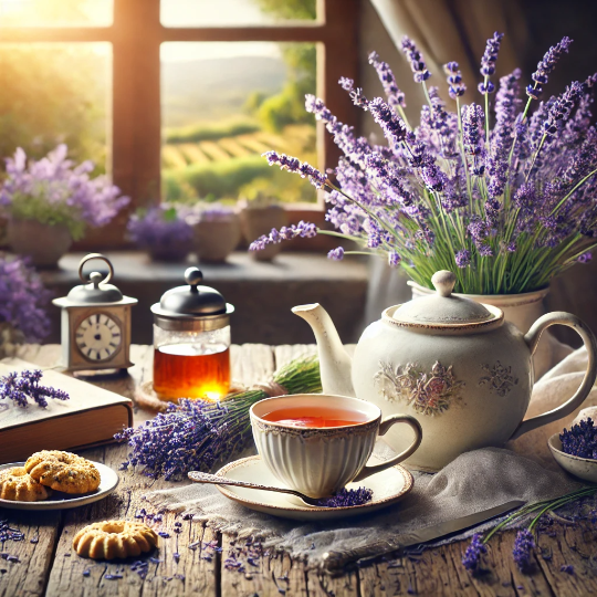 꽃을 활용한 차 문화