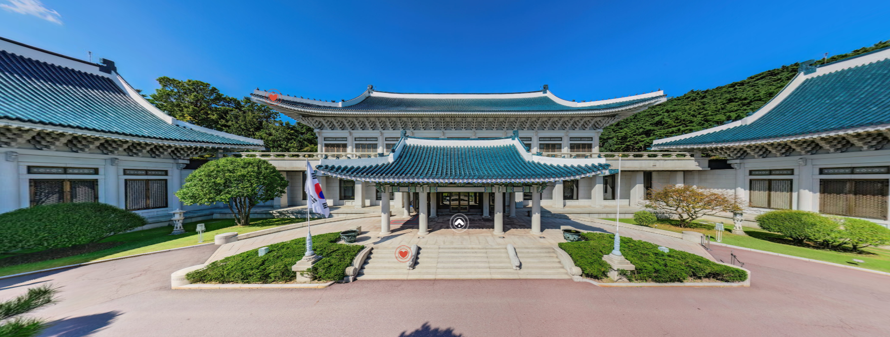 청와대 전경