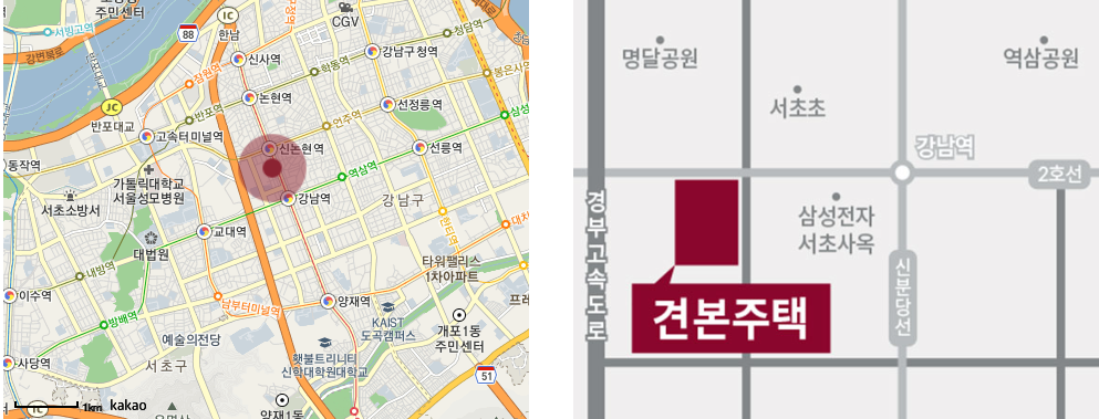 롯데캐슬 르엘 갤러리 위치