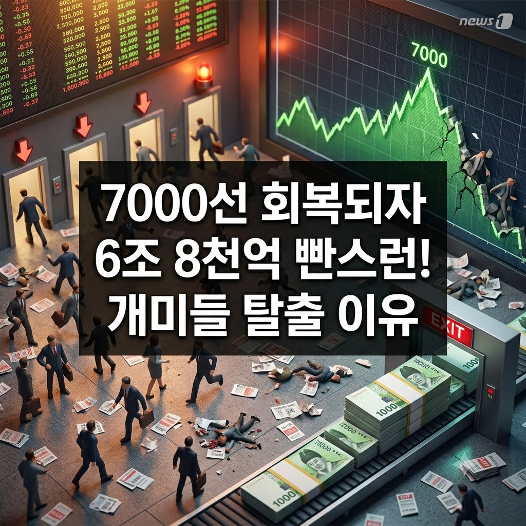 국내증시 개인투자자 탈출