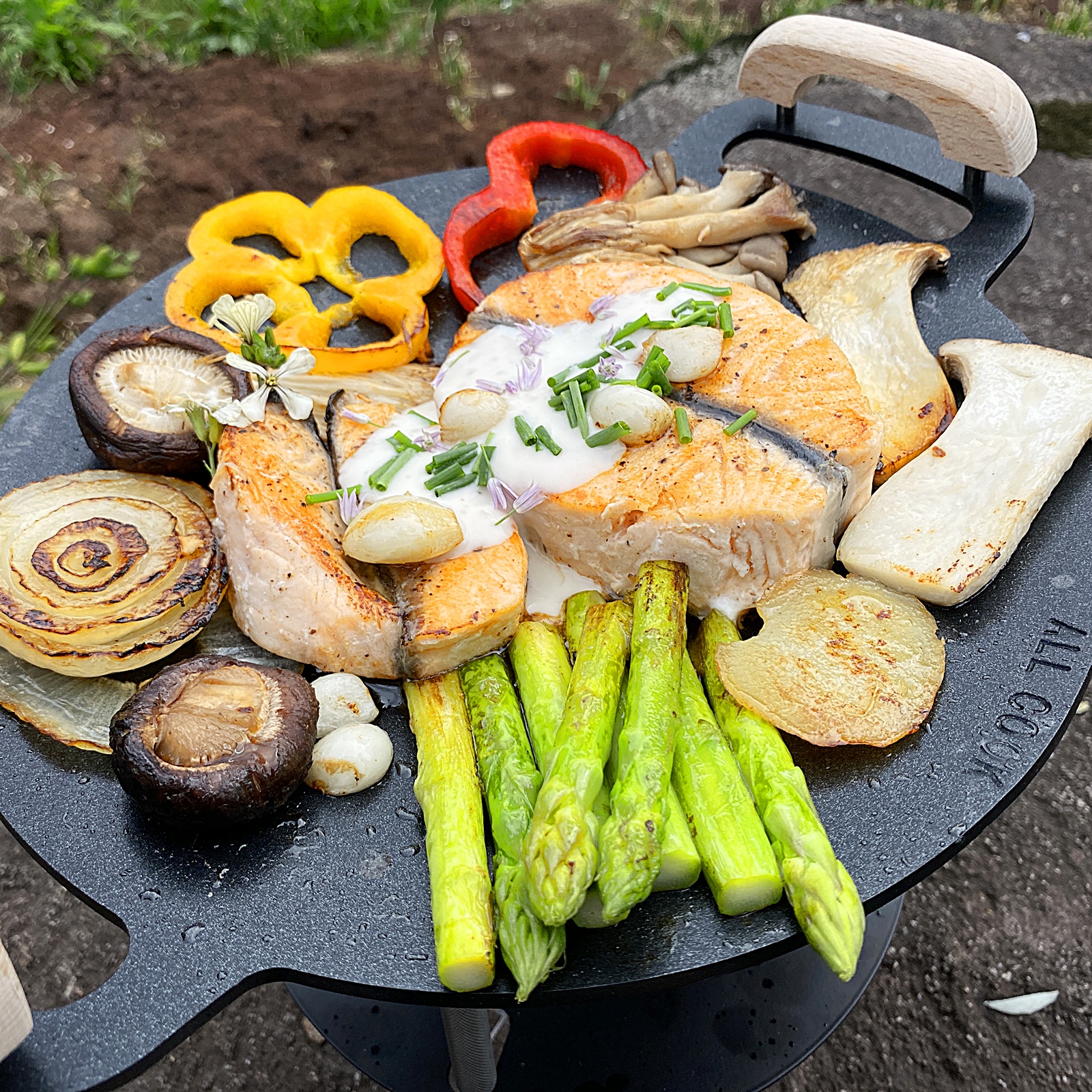 그리들 연어구이