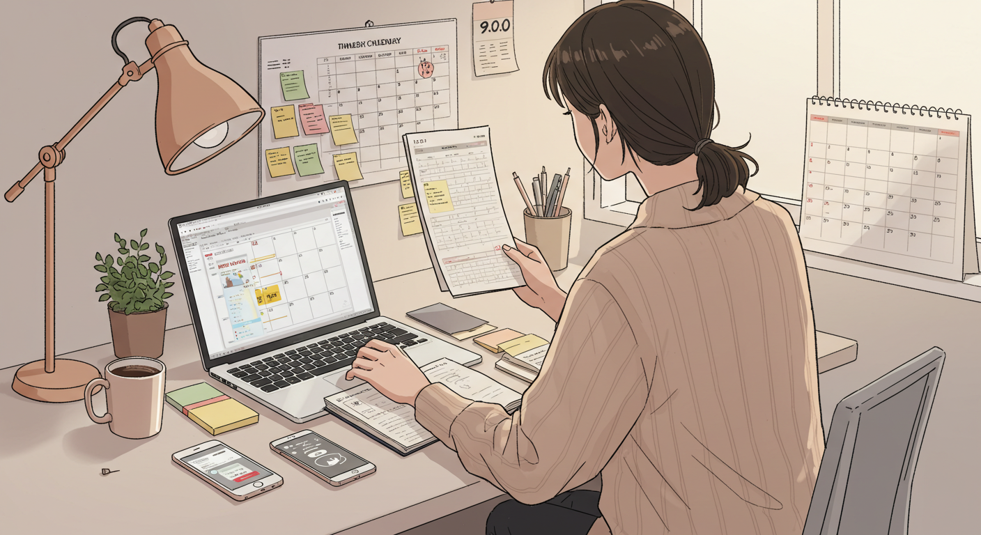 효율적인 시간 분배법 (우선순위, 일정관리, 집중력)