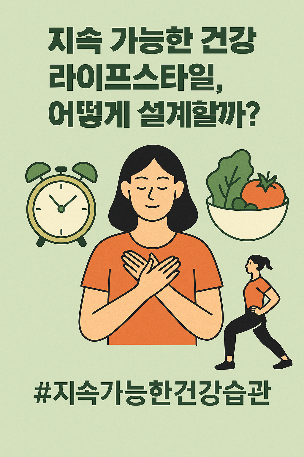 지속 가능한 건강한 라이프스타일