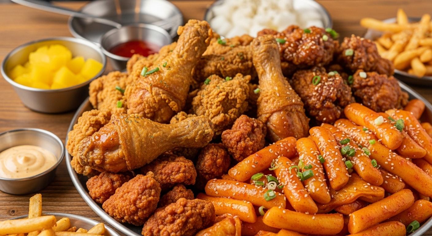 60계치킨 메뉴추천 떡볶이