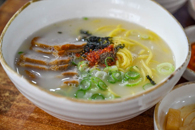 제주도 고기 국수 맛집 가시아방 국수2