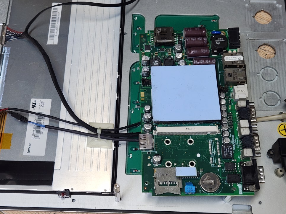 제프란(GEFRAN) HMI/터치패널 F085035 장비 작동 상태 확인 불가, 제어 상태 모니터링 불가 수리 완료