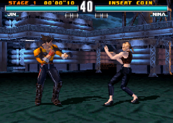 철권3-오락실게임-시작-화면