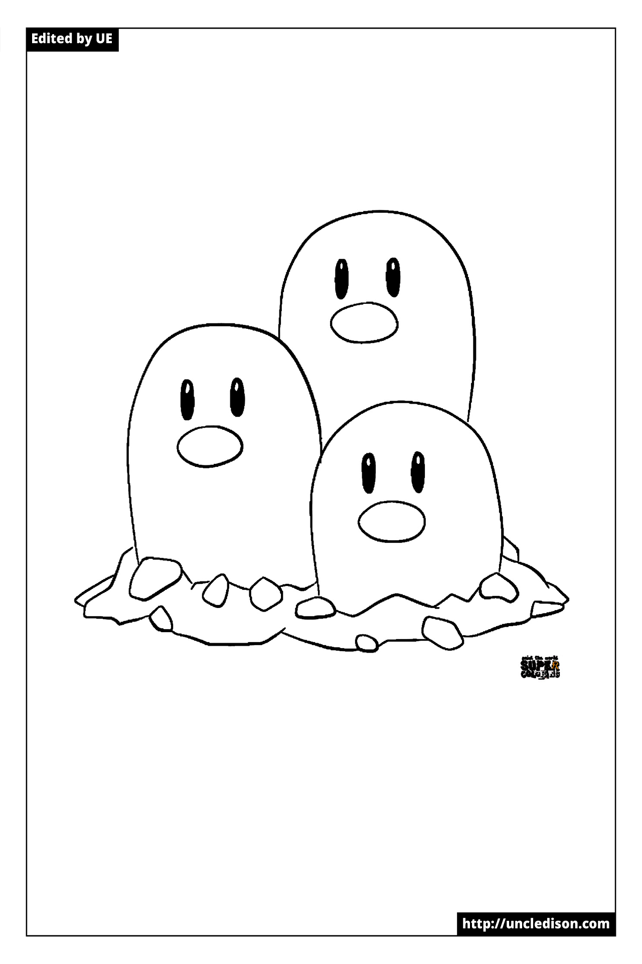 포켓몬 색칠공부 도안