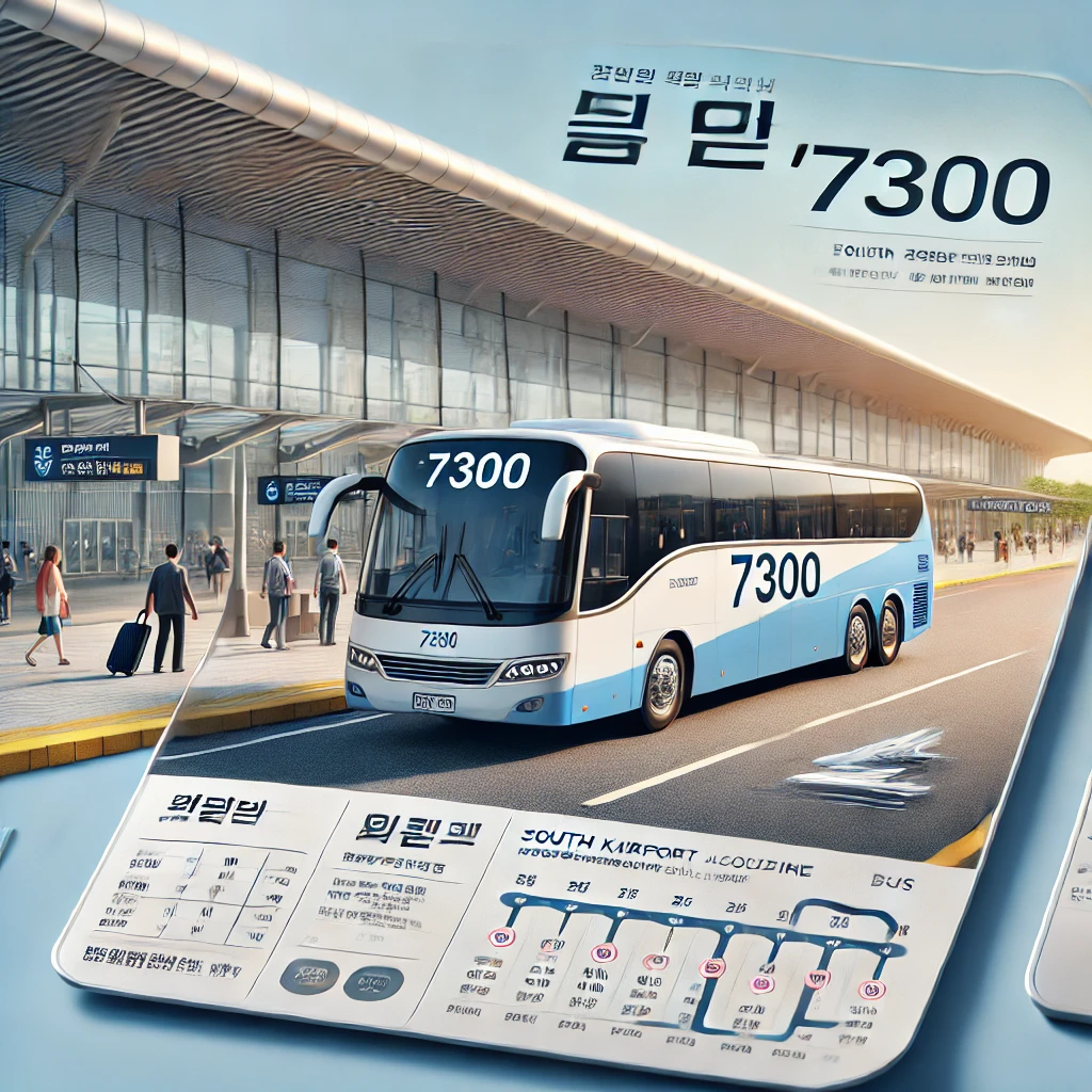 7300번 공항버스 시간표&amp;#44; 공항버스 7300 예매 3