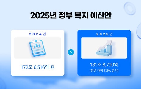 글의 이해를 돕기 위한 2025년 정부 예산 금액 관련 이미지