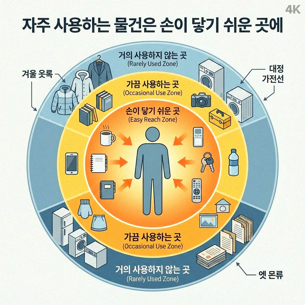 책상 위 업무용품 효율적으로 보관하는 순서