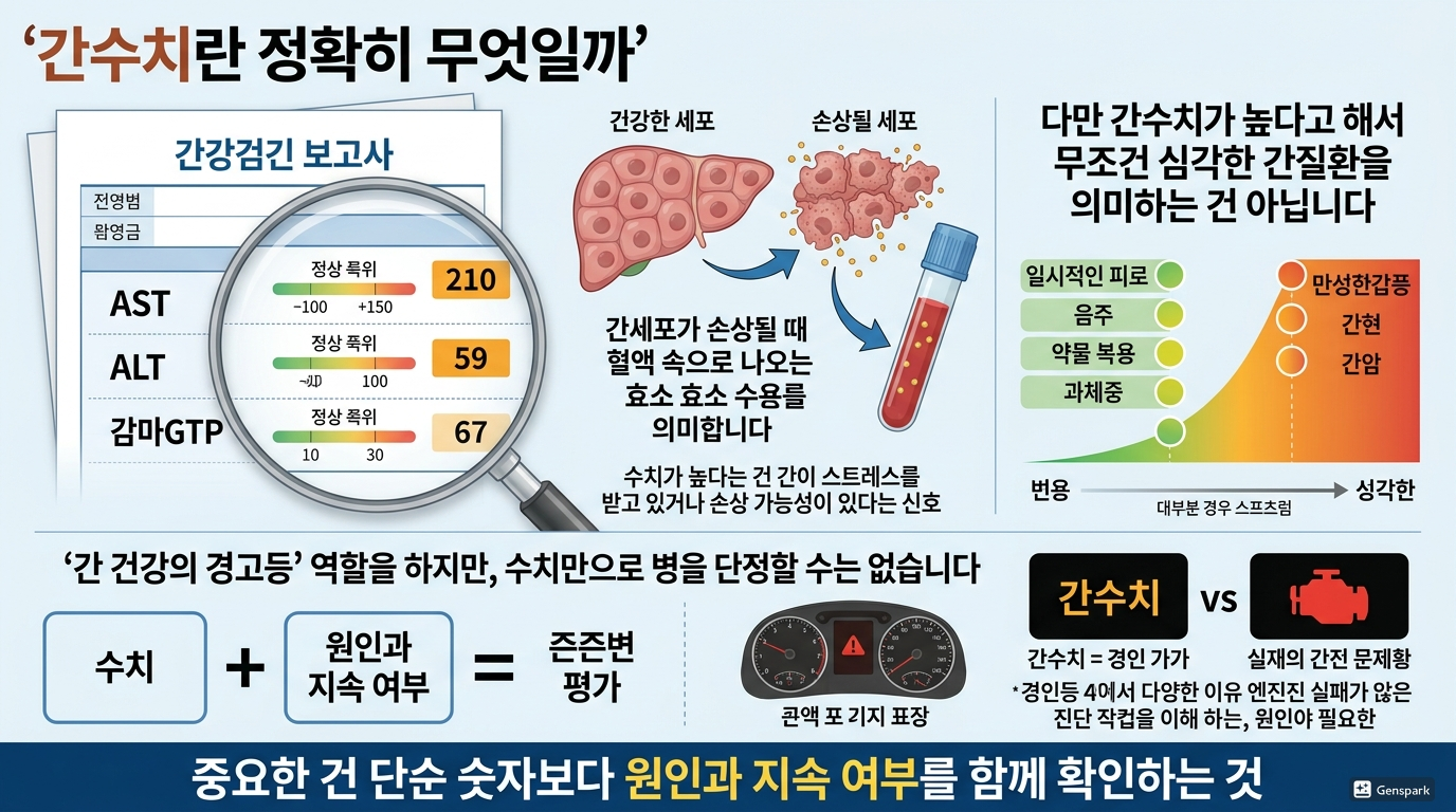 간수치란 정확히 무엇일까