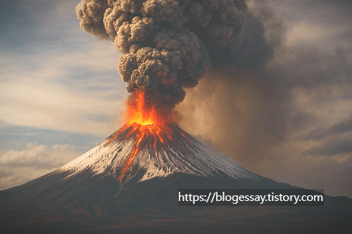 후지산(富士山, Mount Fuji) 분화 추측