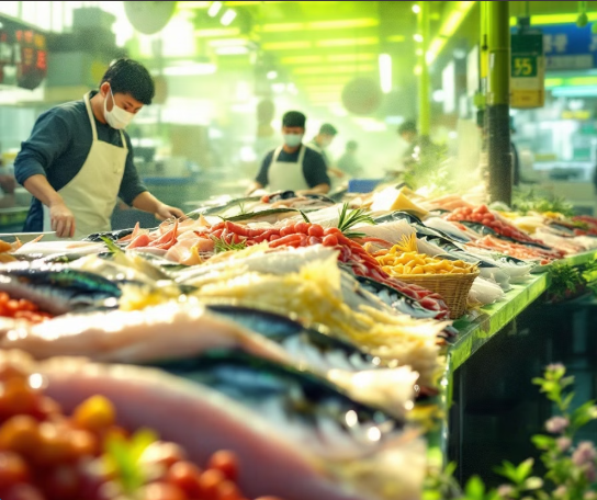 수산물 반값 할인