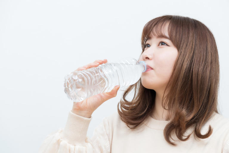 식사 후 물 마시기