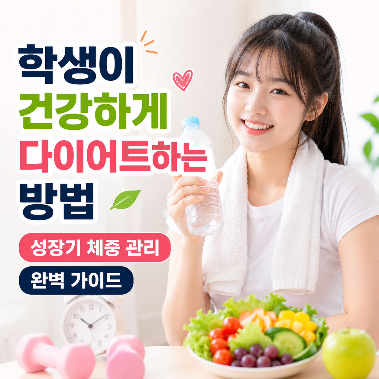 학생이 건강하게 다이어트하는 방법