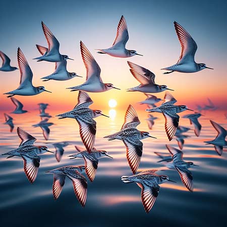 창공을-나는-도요새