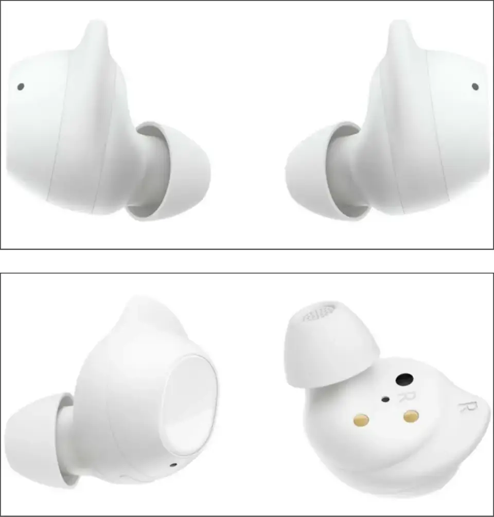 갤럭시-버즈FE-화이트-유닛