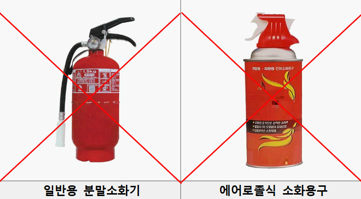 차량용 소화기 필수