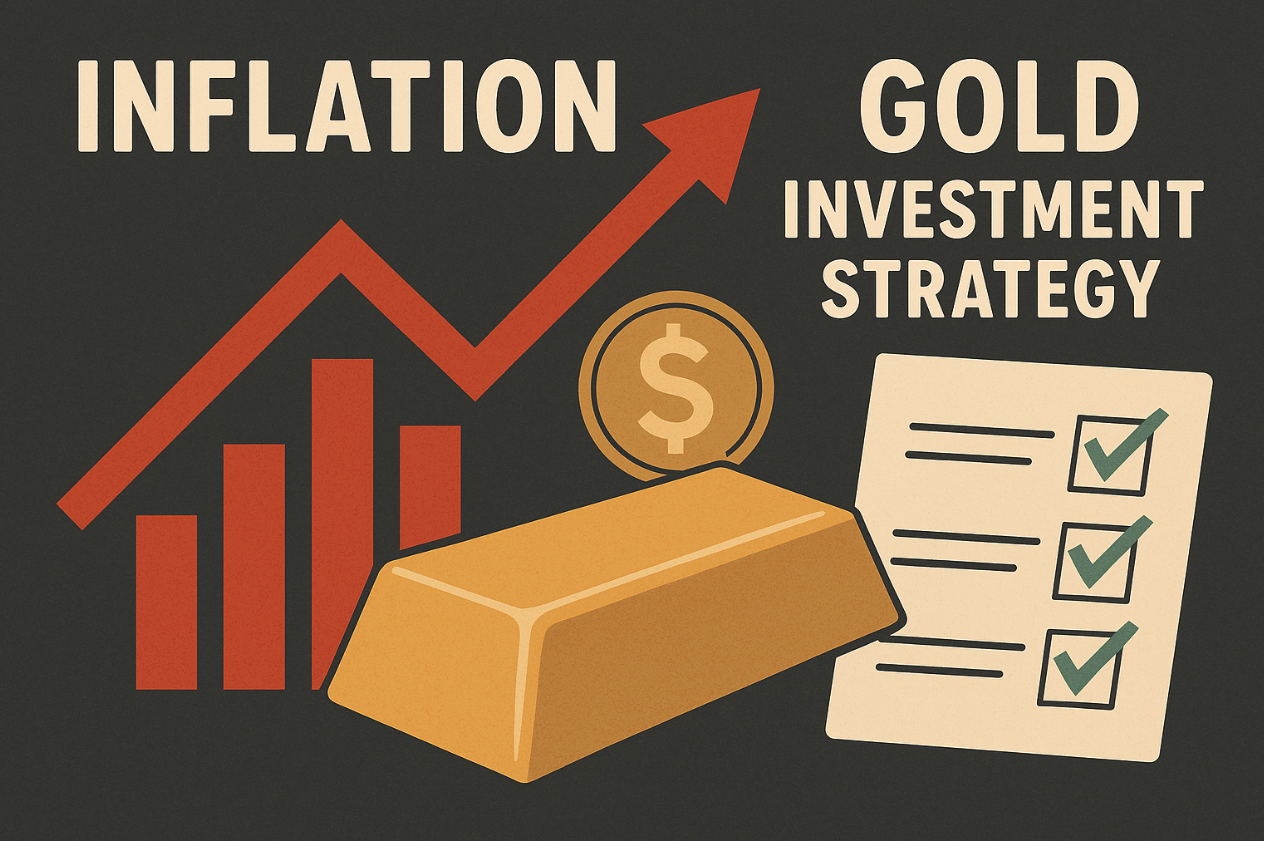 인플레이션 시대의 금 투자 전략에 관한 설명이미지