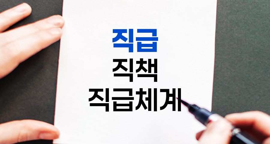 기업 직급 체계와 의미 완벽 이해하기