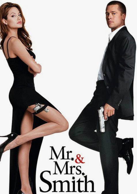 영화 미스터&미세스 스미스 포스터