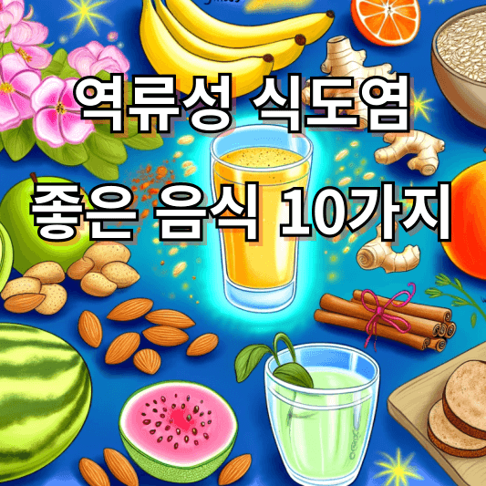 역류성 식도염에 좋은 음식 10가지