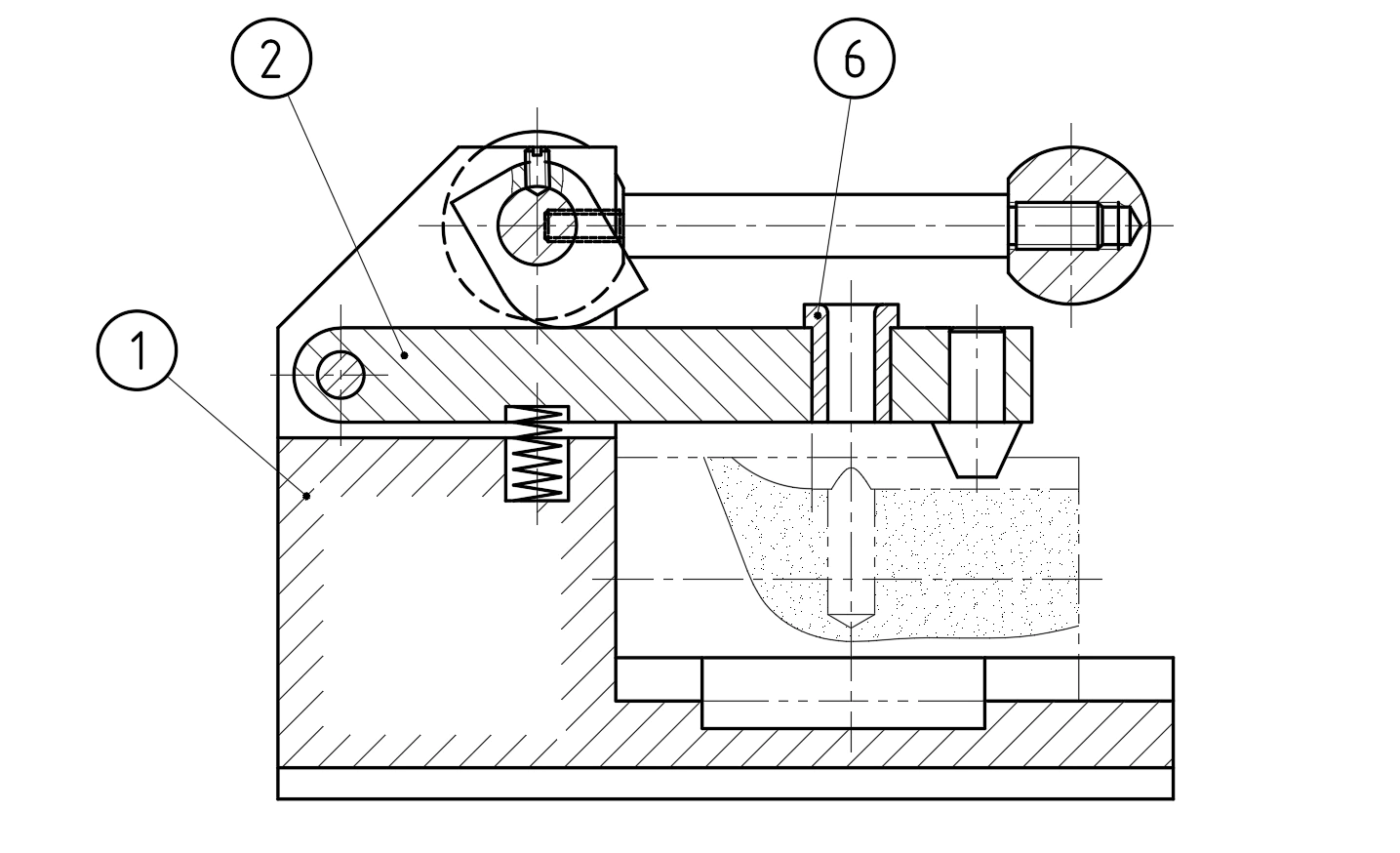 인접한-단면의-해칭-방향과-간격