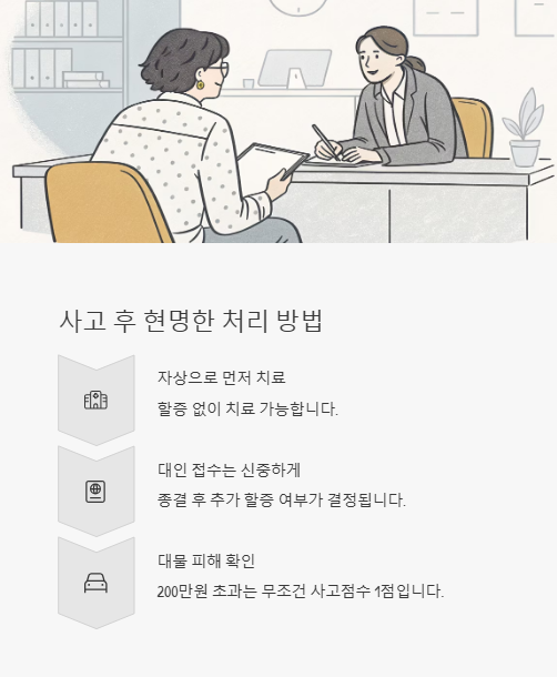 사고 후 현명한 처리 방법
