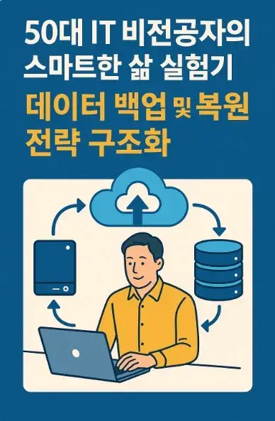 50대 IT 비전공자의 스마트한 삶 실험기: 데이터 백업 및 복원 전략 구조화