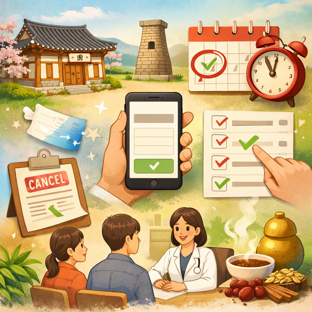 경주 대추밭백한의원 예약 꿀팁! 취소표 잡는 법과 예약 방법 완벽 정리 관련 사진