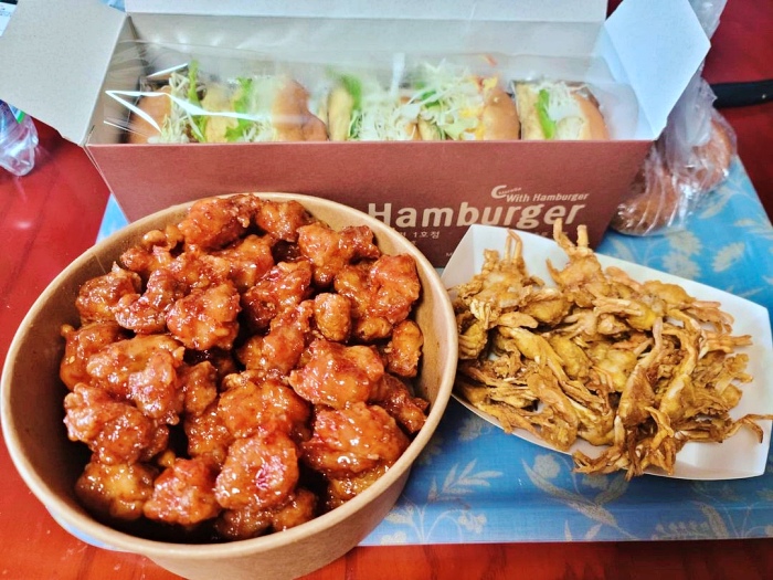 생방송 오늘저녁 오산 오색시장 닭강정 맛집