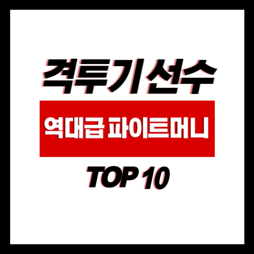 역대 단일 경기 최고 파이트 머니 TOP 20 : (10위-1위)