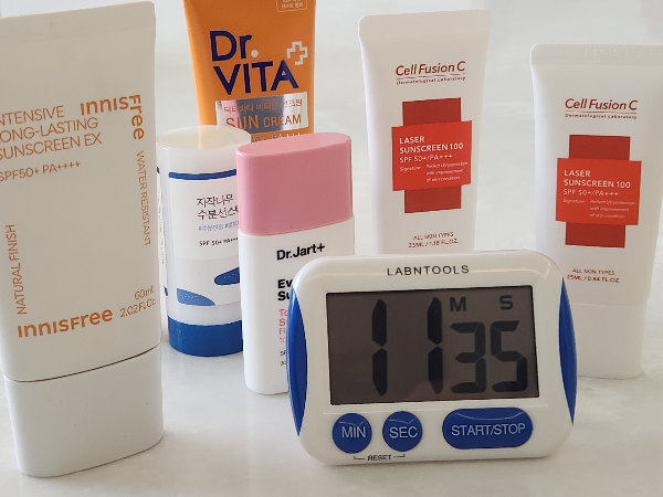 자외선제품의 지속시간