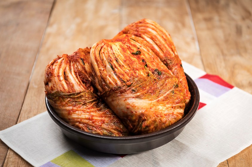 김치 요리 사진